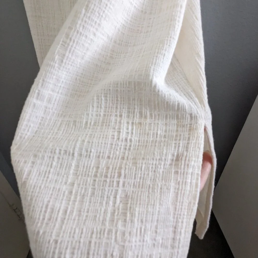 Texture & Thread Button-Front Tank Dress - Picture 6 of 6